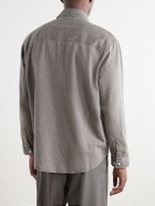 NN07 - Casper 50033 Cotton-Twill Shirt - Gray