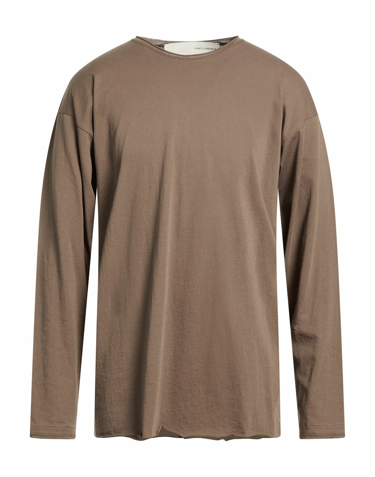 Isabel Benenato Mens T-shirt Taupe