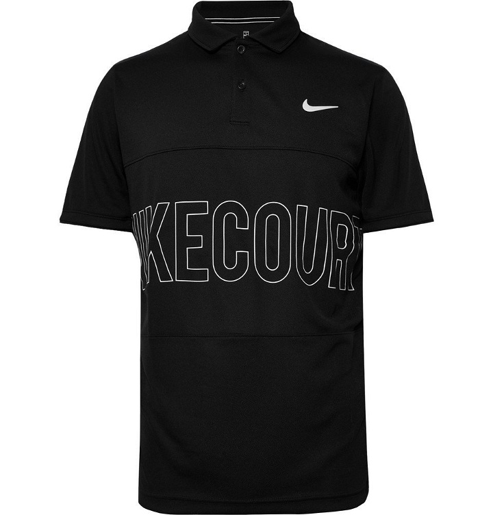 Photo: Nike Tennis - NikeCourt Dri-FIT Tennis Polo Shirt - Men - Black