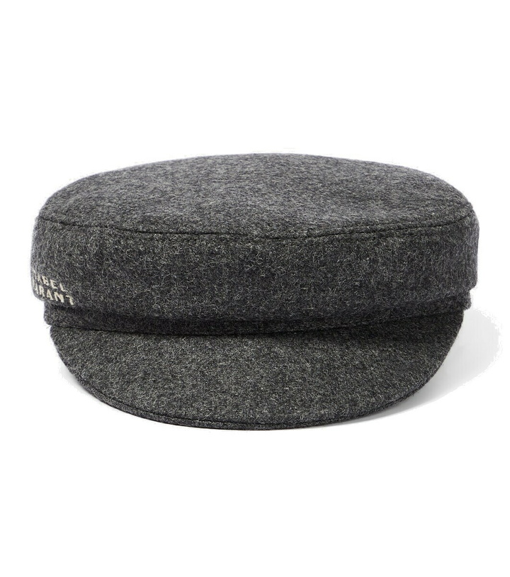 Photo: Isabel Marant Evie wool-blend hat