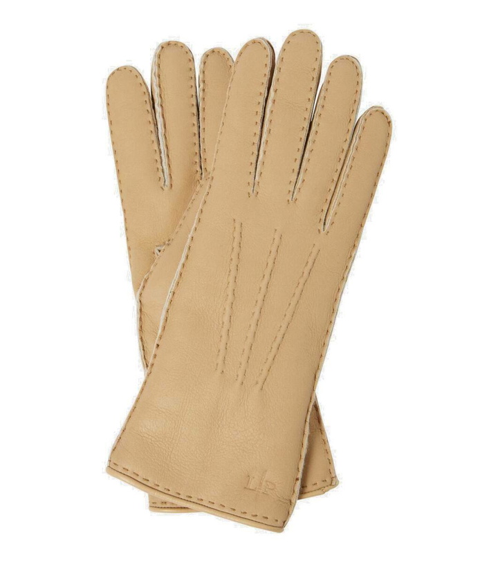 Photo: Loro Piana Elide shearling-lined leather gloves