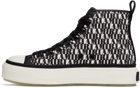 AMIRI Black & White Court Sneakers