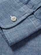 Officine Générale - Cotton-Chambray Shirt - Blue