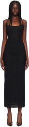 Miaou Black Thais Maxi Dress