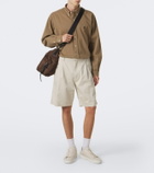 Prada Court leather sneakers