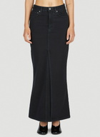 Balenciaga Denim Maxi Skirt