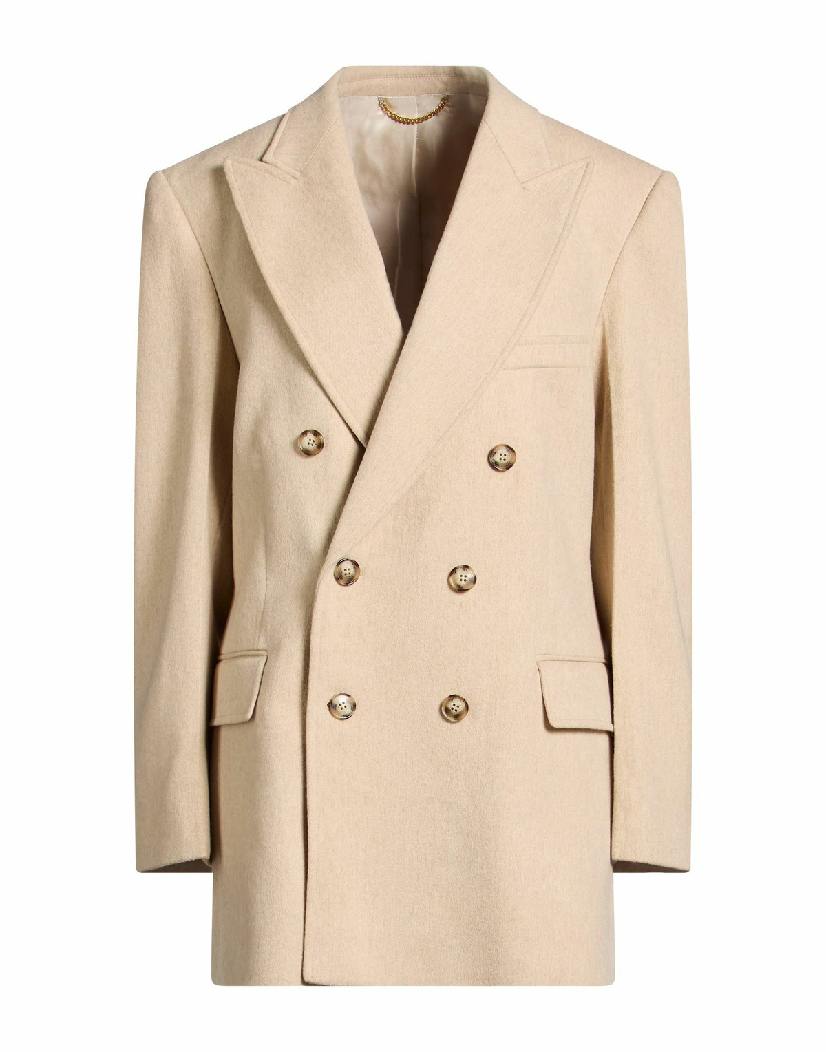 Victoria Beckham Womens Coat Sand