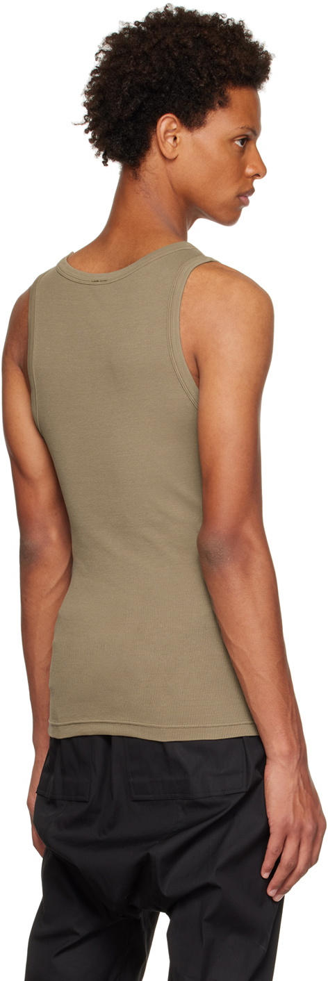 Entire Studios Khaki Rib Tank Top Entire Studios