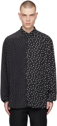 NICOLAS ANDREAS TARALIS Black Fluid Shirt