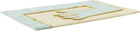Cold Picnic Beige & Blue Embrace Bath Mat