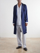 Zimmerli - Striped Lyocell Pyjama Set - Blue