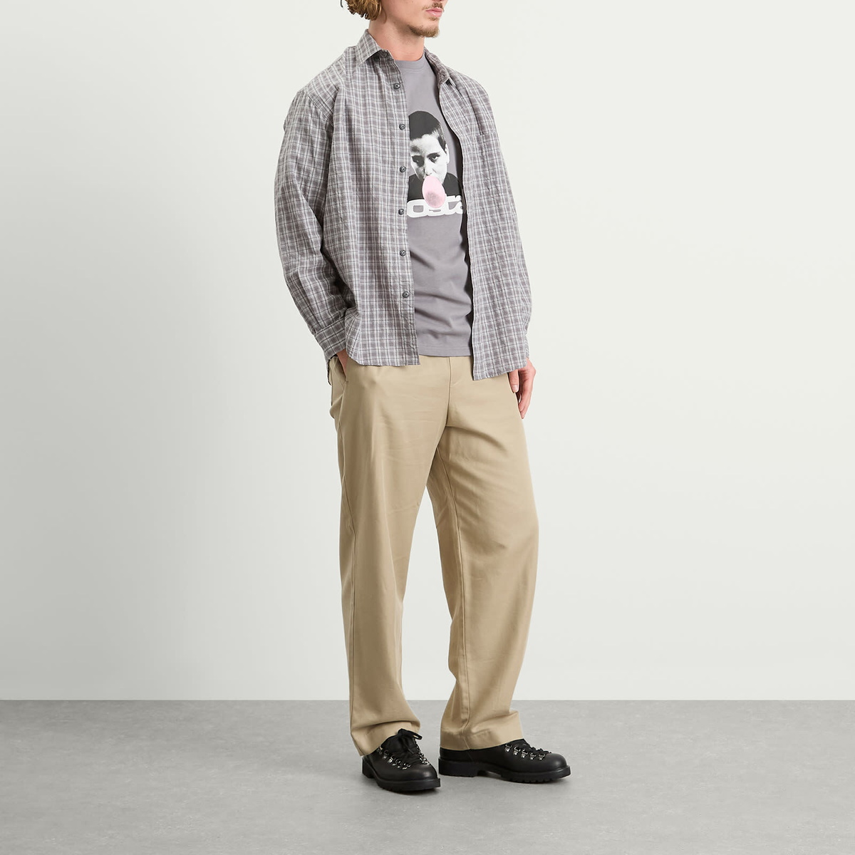 POSTAL Men's Speak No T-Shirt - Presented by END. in Concrete