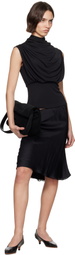 Kallmeyer Black Nola Layered Midi Skirt