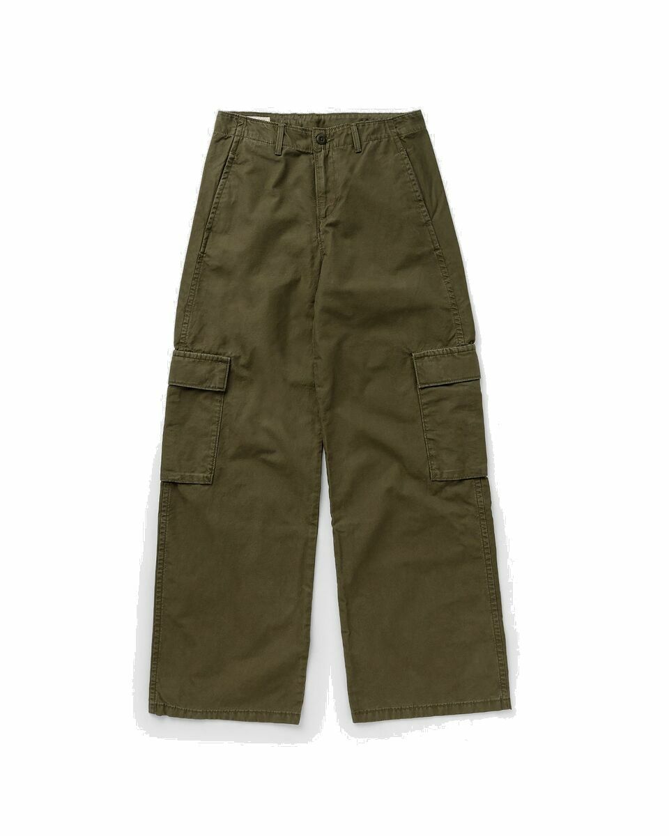 Photo: Levis Baggy Cargo Green - Womens - Casual Pants