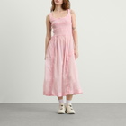Damson Madder Women's Cynthia Sheer Midi Dress Presented By END. in Pink