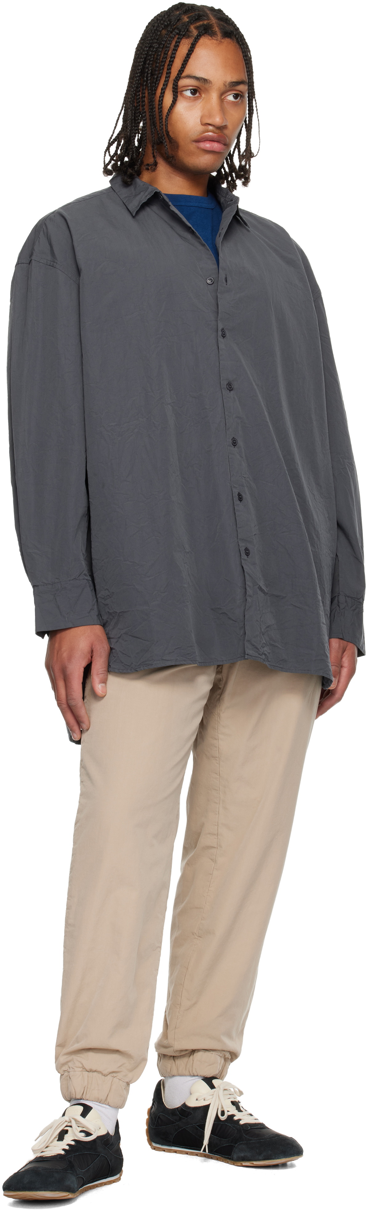 CASEY CASEY Beige Isa Trousers