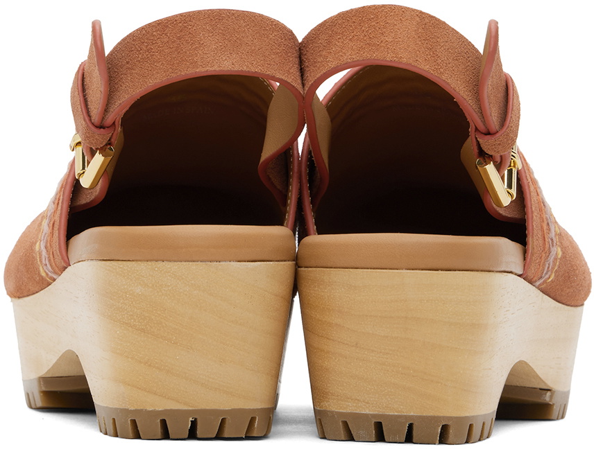 See by Chloé Orange Pheebe Clogs