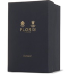 Floris London - Three-Piece Gold-Plated and Briarwood Shaving Set - Gold