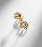 David Yurman Pavé 18kt gold earrings with diamonds