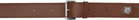 Maison Kitsuné Brown Fox Head Belt