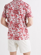 ORLEBAR BROWN - Travis Camp-Collar Floral-Print Woven Shirt - Pink