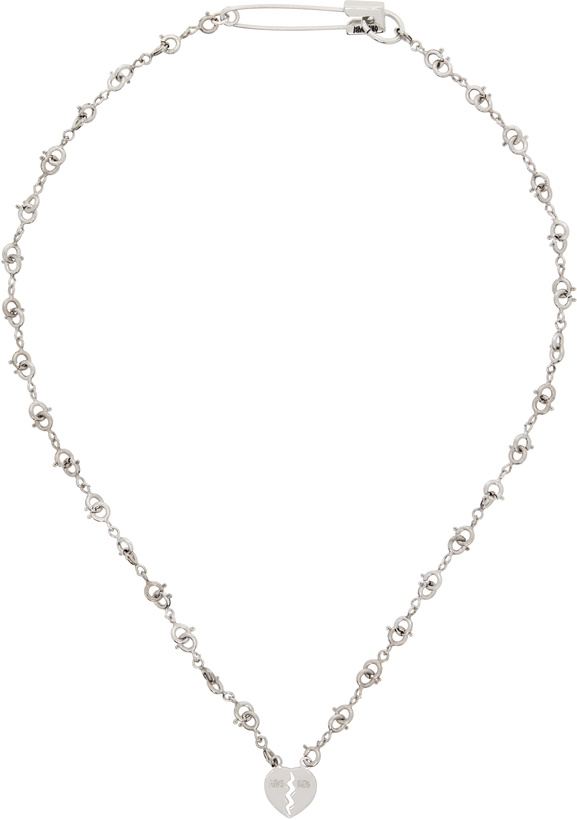 Magliano Silver A Mess Necklace Magliano