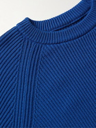 Norse Projects - Roald Ribbed Cotton Sweater - Blue