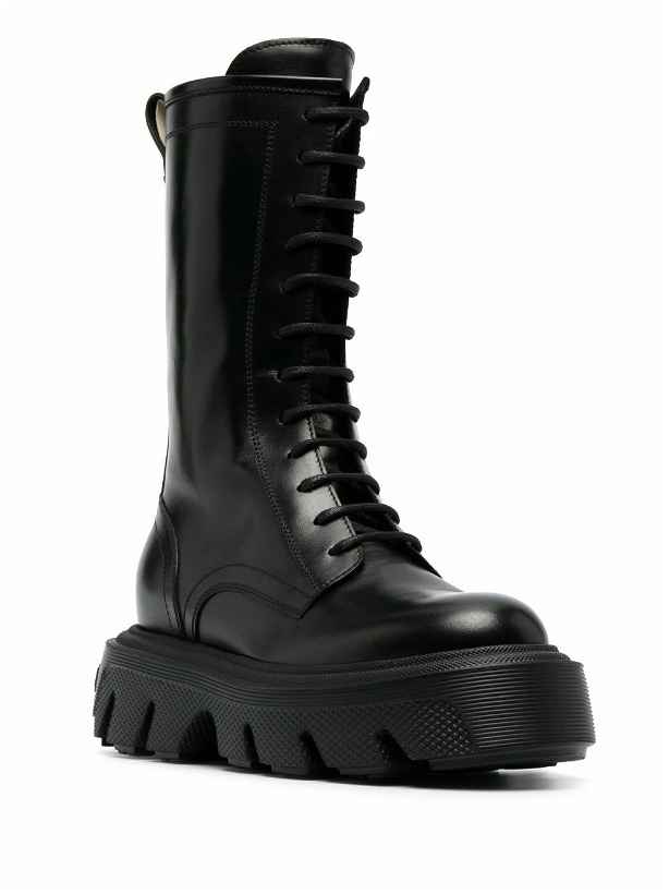 Photo: CASADEI - Leather Amphibious Boots