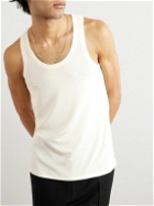TOM FORD - Ribbed-Knit Tank Top - Neutrals