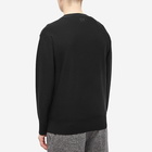 Loewe Men's Printed Mohair Crew Knit in Black