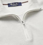 Loro Piana - Roadster Cashmere Half-Zip Sweater - White