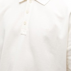 A.P.C. Men's Antoine Logo Polo Shirt in Ecru