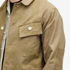 Café Mountain Men's Hand Dyed Store Jacket in Leafy Hand Dye