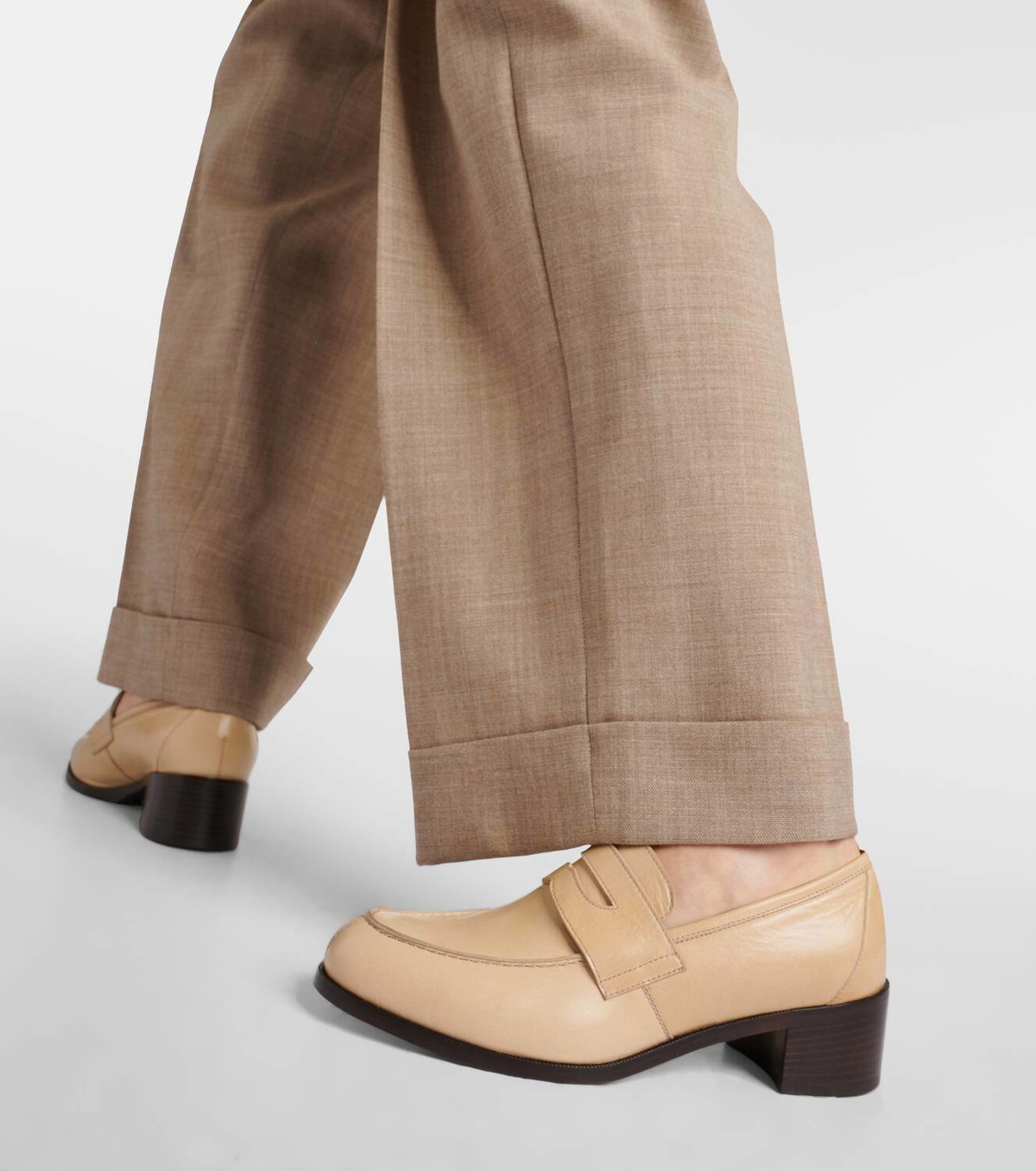 素敵 ☆ THE ROW ザ・ロウ Vera leather loafer pumps パンプス The Row Vera leather loafer pumps The Row
