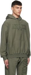 Awake NY Khaki Cotton Hoodie