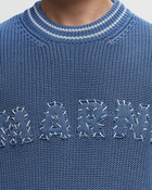 Marni Roundneck Sweater Blue - Mens - Sweatshirts