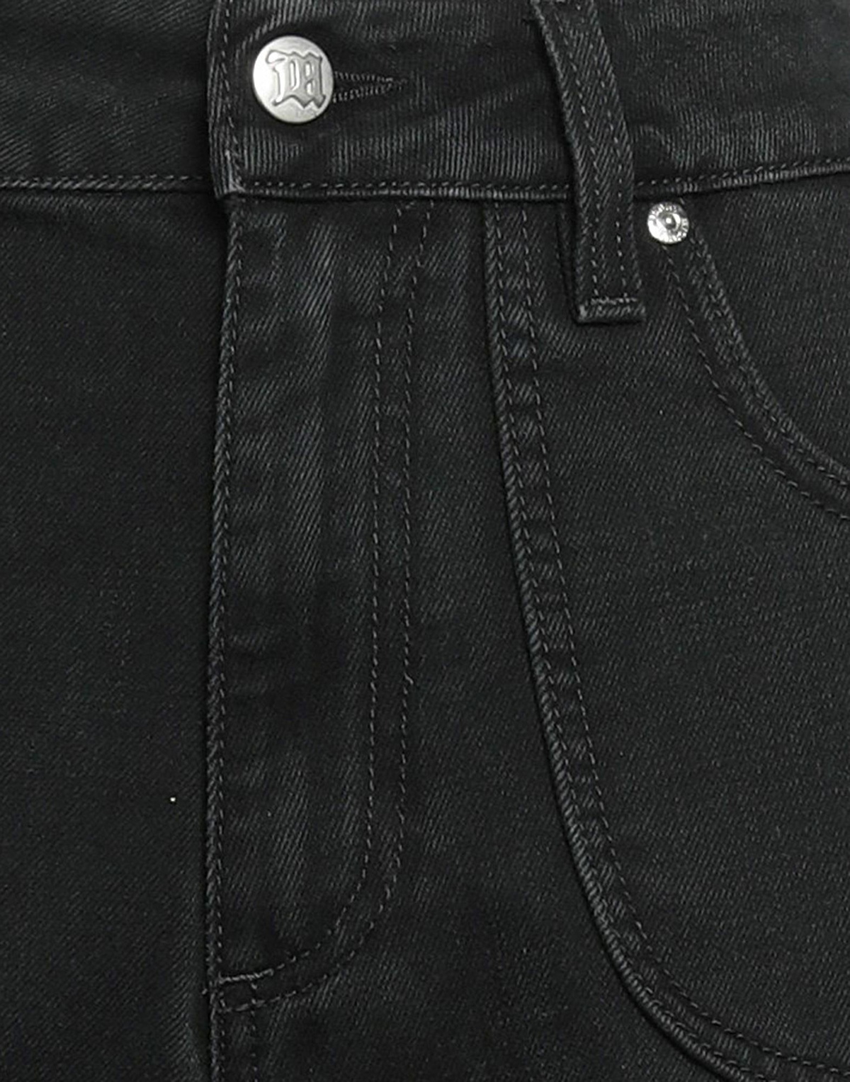 Misbhv Womens Jeans in Black