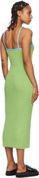 Stine Goya Green Layden Maxi Dress