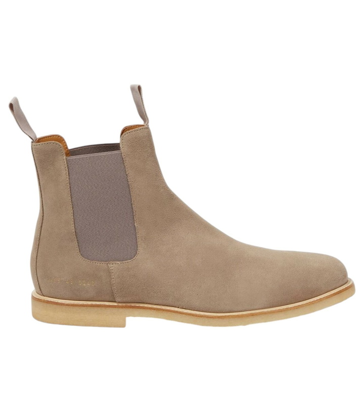 Photo: Common Projects Suede Chelsea boots