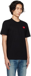 COMME des GARÇONS PLAY Black Heart Patch T-Shirt