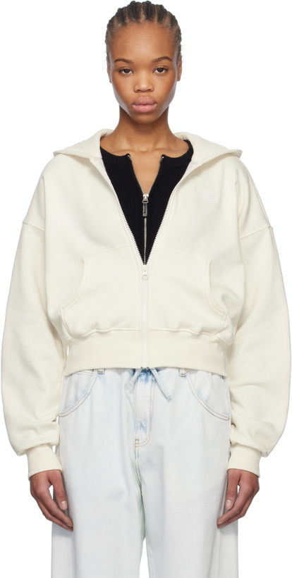 Photo: The North Face White Evolution Full Zip Hoodie