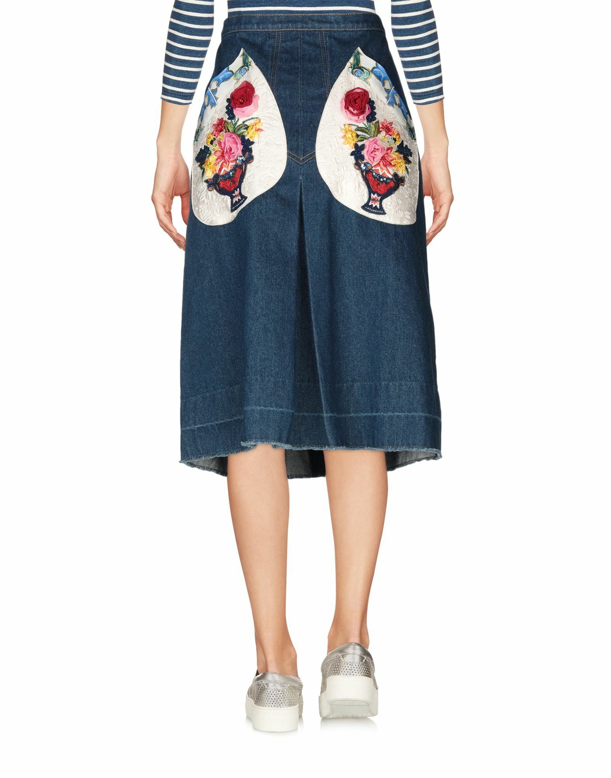 Dolce & gabbana Womens Denim skirt in Blue