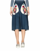 Dolce & gabbana Womens Denim skirt in Blue