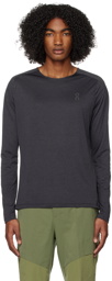 On Black Performance Long Sleeve T-Shirt