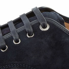 Lanvin Men's Patent Toe-Cap Sneakers in Dark Blue