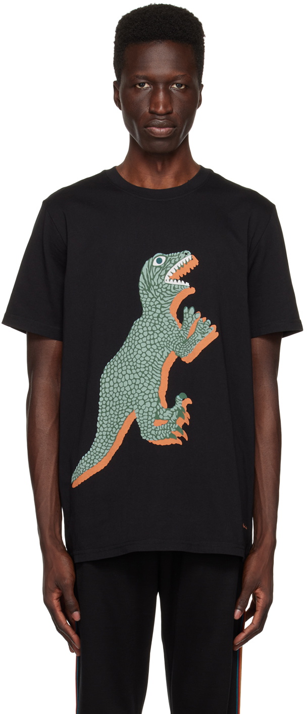 PS by Paul Smith Black Dino T Shirt PS by Paul Smith