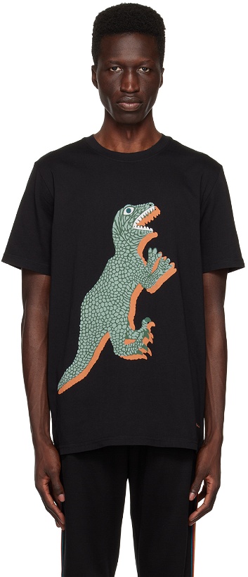 Photo: PS by Paul Smith Black Dino T-Shirt