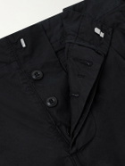 3sixteen - Safari Straight-Leg Cotton-Poplin Trousers - Black