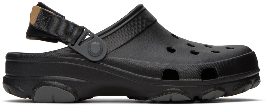 black all terrain crocs