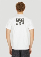 Love Saves The Day T-Shirt in White